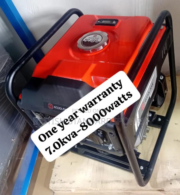 Streamlined 7.0kva Petrol Generator · Photo 1