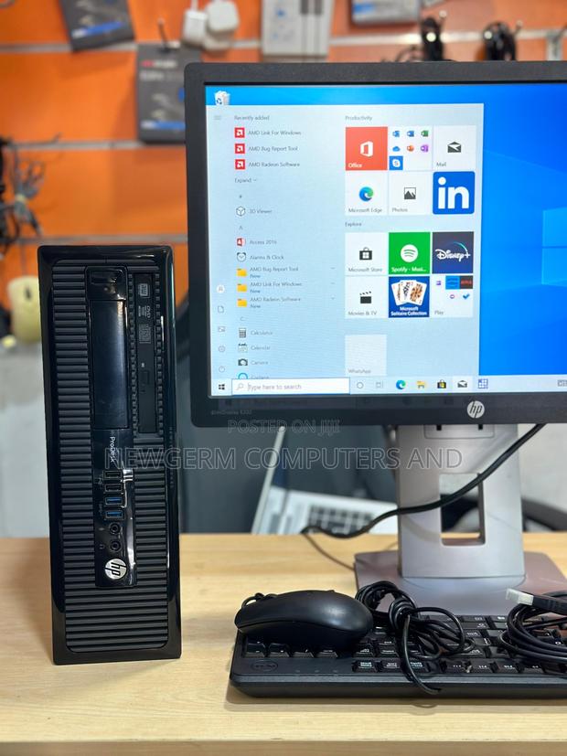 Desktop Computer HP ProDesk 600 G1 8GB Intel Core I5 HDD 500GB · Photo 1