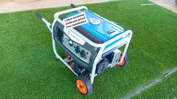 Your Energy Expert Ecoolmax Generator 7.5kva 8500watt Petrol · Photo 1