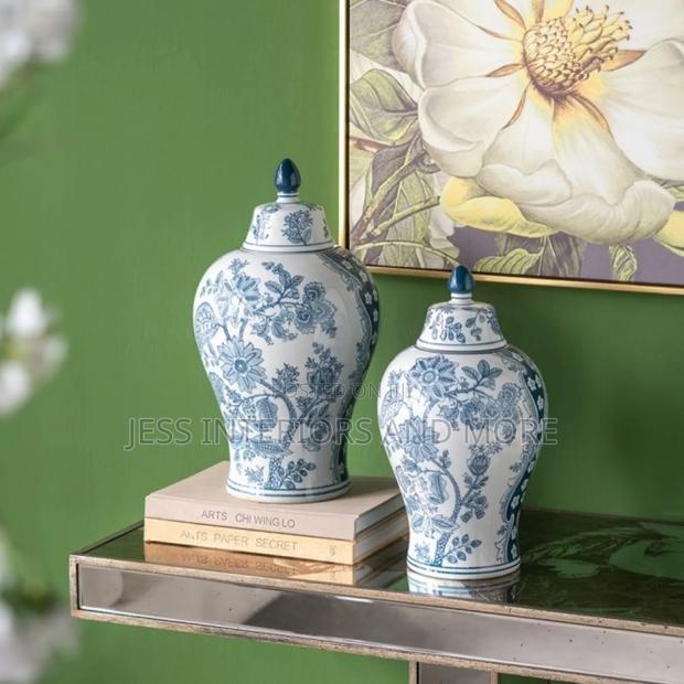 Vase With Lid Chinoiserie · Photo 1