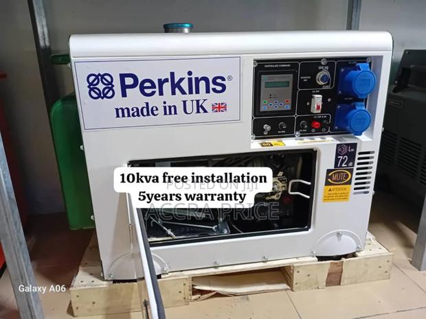Crown Tap Perkins 10kva Diesel 13000watts Diesel Silent · Photo 1