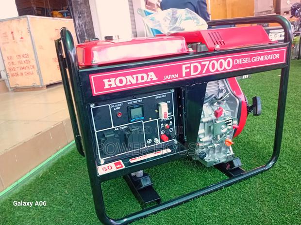Nobel Zphron Fex Honda Diesel Engine Generator 7000watts · Photo 1