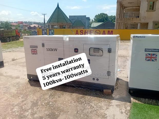Wireless Engine Activation 100kva Silent Diesel Generator · Photo 1