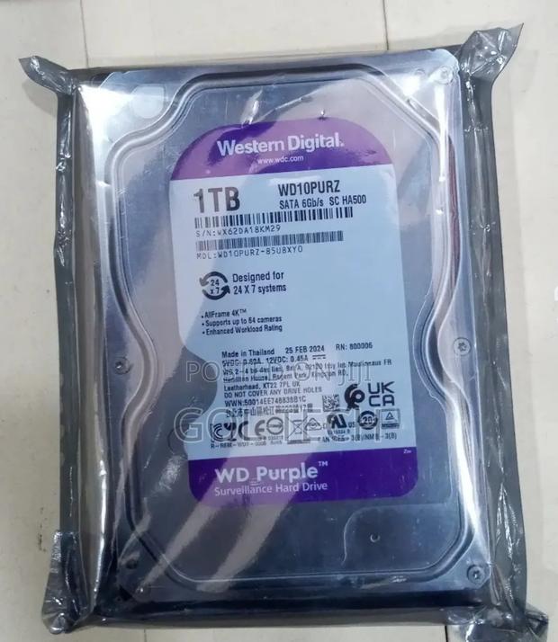 1tb Surveillance Hard Drive Wd Purple HDD · Photo 2