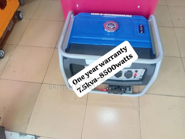 Heavy Load Capacity 7.5kva Petrol Generator · Photo 1