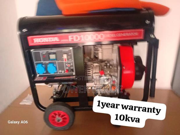 Quantum Unit Honda Diesel 13000watts Diesel Generator 10kva · Photo 1