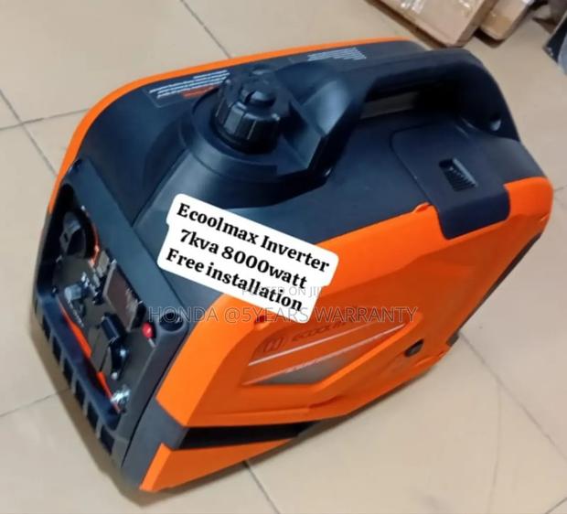 8000watt 7kva Ecoolmax Inverter Generator Silent 7kva · Photo 1