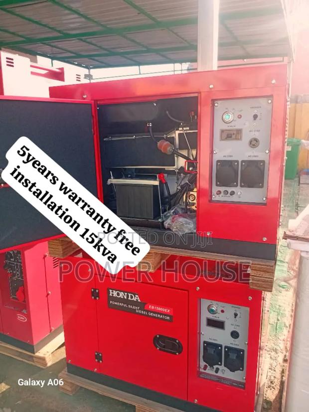 Legalise Loop Honda Diesel Engine 15kva 16500watts Generator · Photo 1