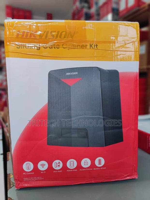 Hikvision Gate Moto D6 Smart 600kg With Battery +Rack+Wifi · Photo 2