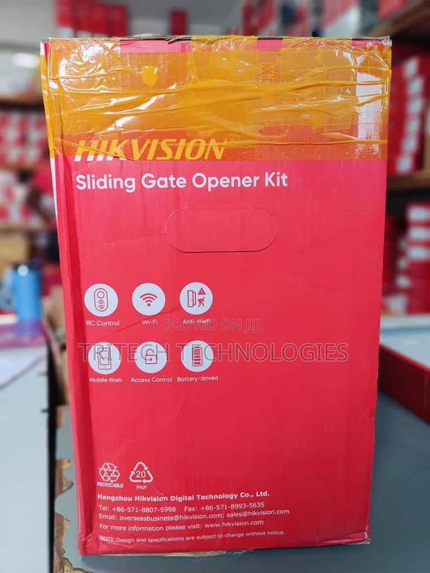 Hikvision Gate Moto D6 Smart 600kg With Battery +Rack+Wifi · Photo 4
