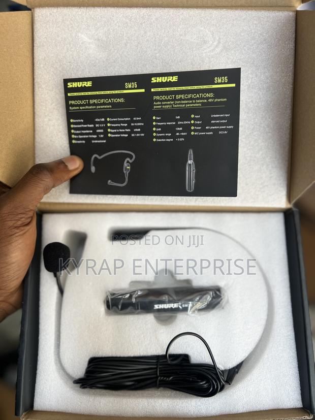 Shure Sm35 Lapel Head Microphone · Photo 2