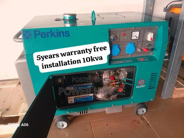Panel Chronos Perkins 10kva 13000watts Generator Diesel · Photo 1