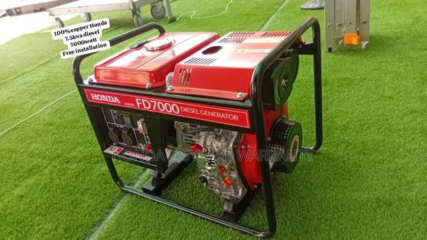 7000watt 7.5kva Honda Diesel Generator 7.5kva 7000watt · Photo 1
