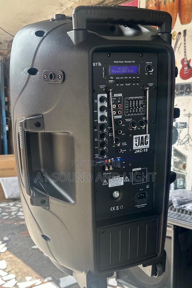 Jac 15 Inch Rechargeable Pa Speaker Set · Photo 2