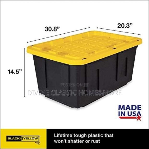 Berkley Jensen 27-Gallon Storage Tote/Storage Box(Usa) · Photo 1