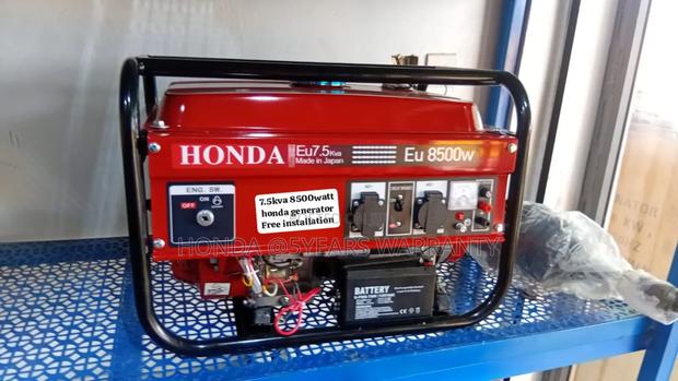 Japan Made 7.5kva 8500watt Honda Generator Keystart 7.5kva · Photo 1
