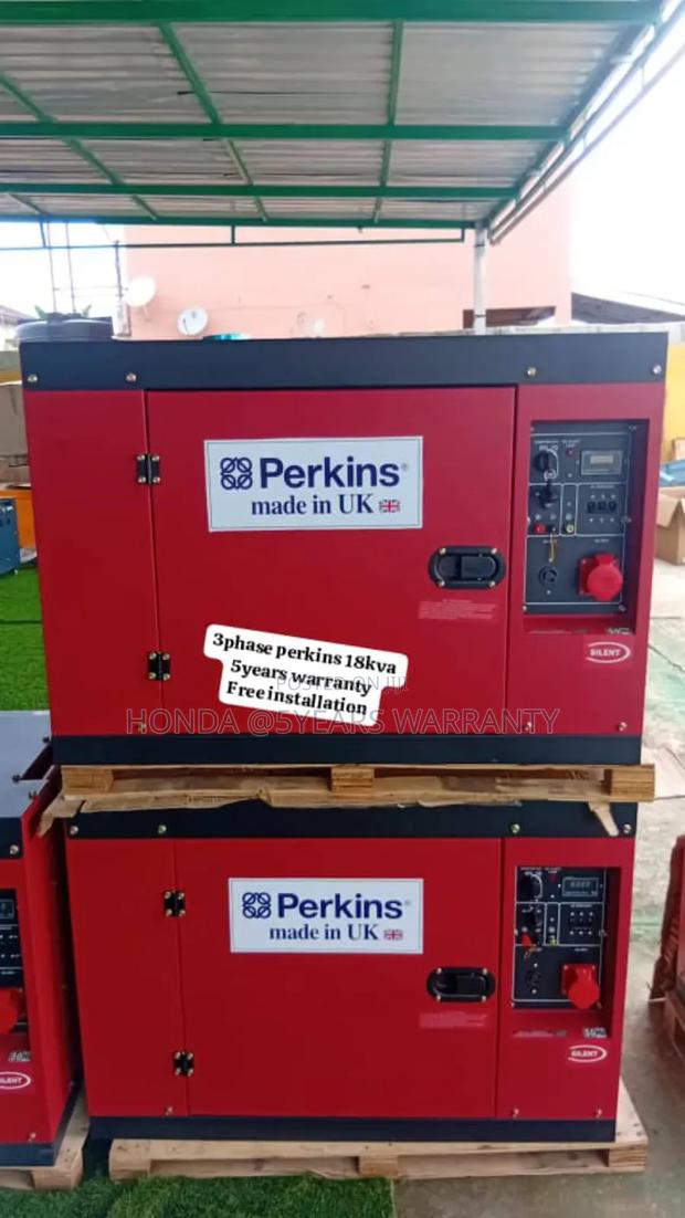 Brightening the World Around Us Perkins 18kva 3phase 20000w · Photo 1
