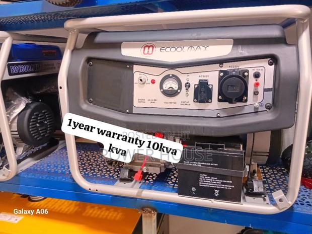 Panel Celeraforge Ecoolmax 10kva Petrol Generator 10kva · Photo 1