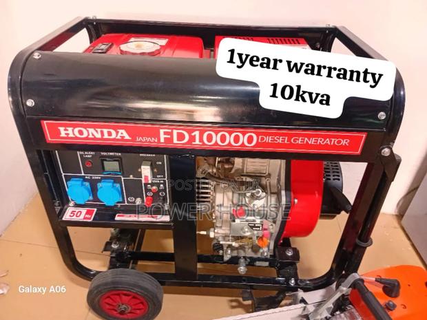 Panel Obsidian Force Honda Diesel Engine 10kva 13000watts · Photo 1