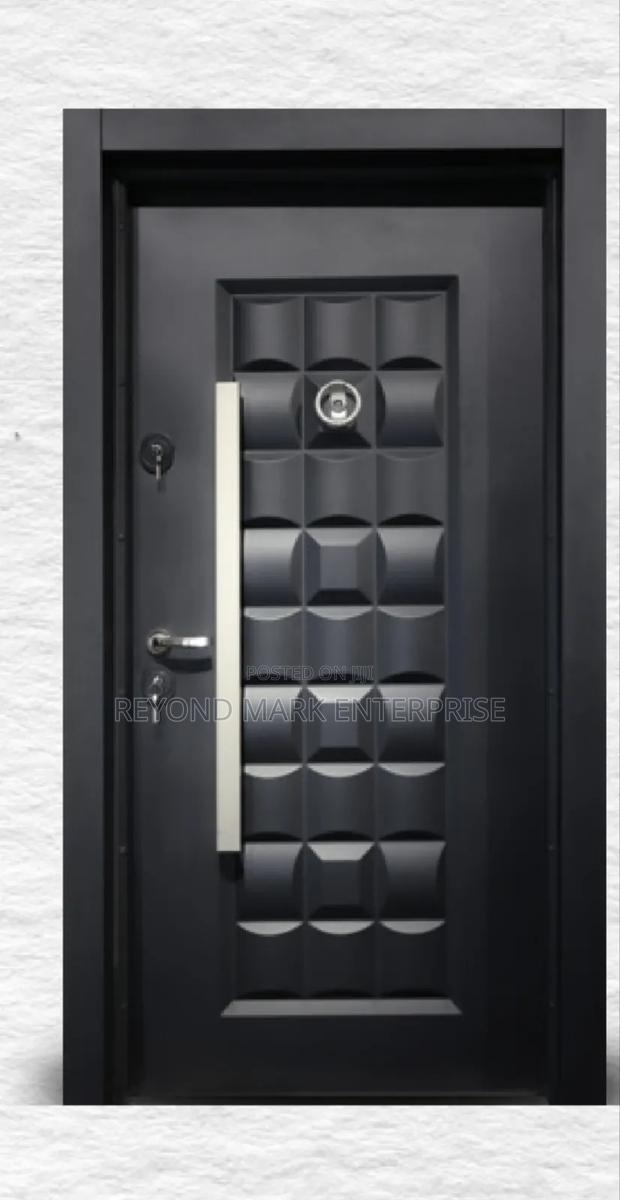 Full Metal Security Door, Single Security Door, Turkey Doors · Photo 1
