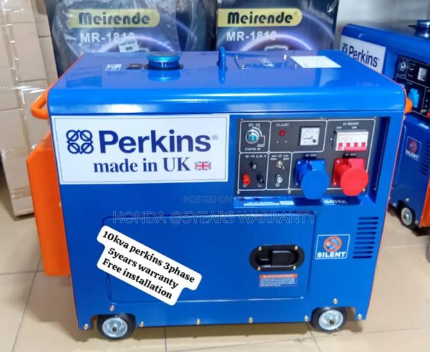 Renewable Energy Solution Perkins 10kva Generator 3phase · Photo 1