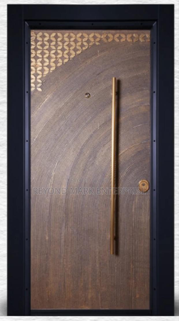 New Design Security Door, Ston Finish, Turkish Security Door · Photo 1