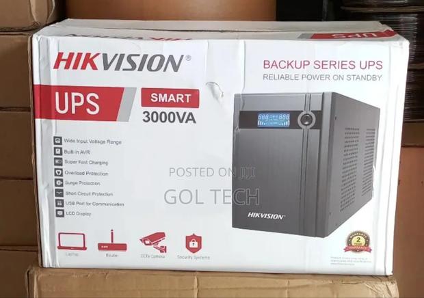 Hikvision Ups 3000va (3kva) Backup Smart Ups With Avr · Photo 1