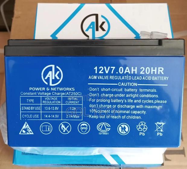 12v/7ah Ups Battery 20hr Ak Original 12v7ah · Photo 1