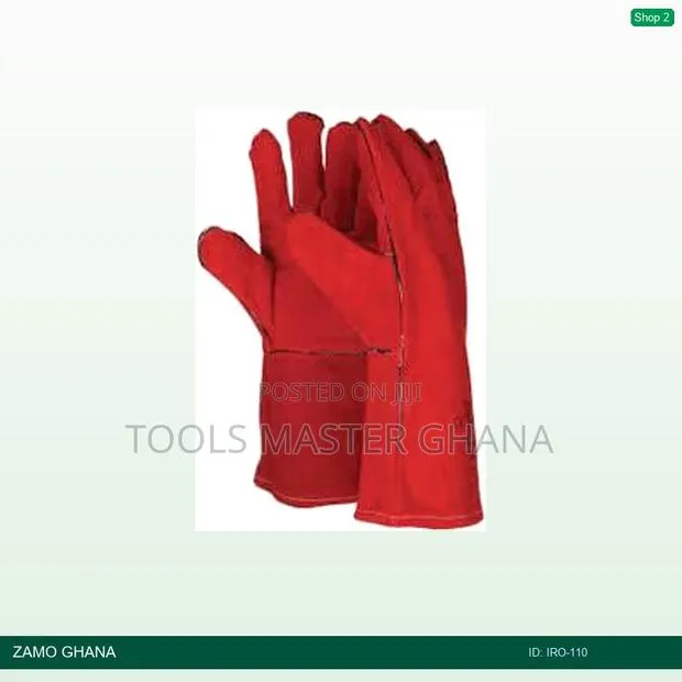 Irona Gloves Welding Red 14 Inch - Iro-110 · Photo 1