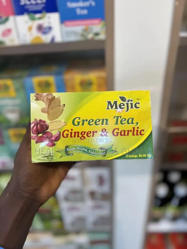 Green Tea Ginger Garlic for Heart Wellness Support · Photo 1