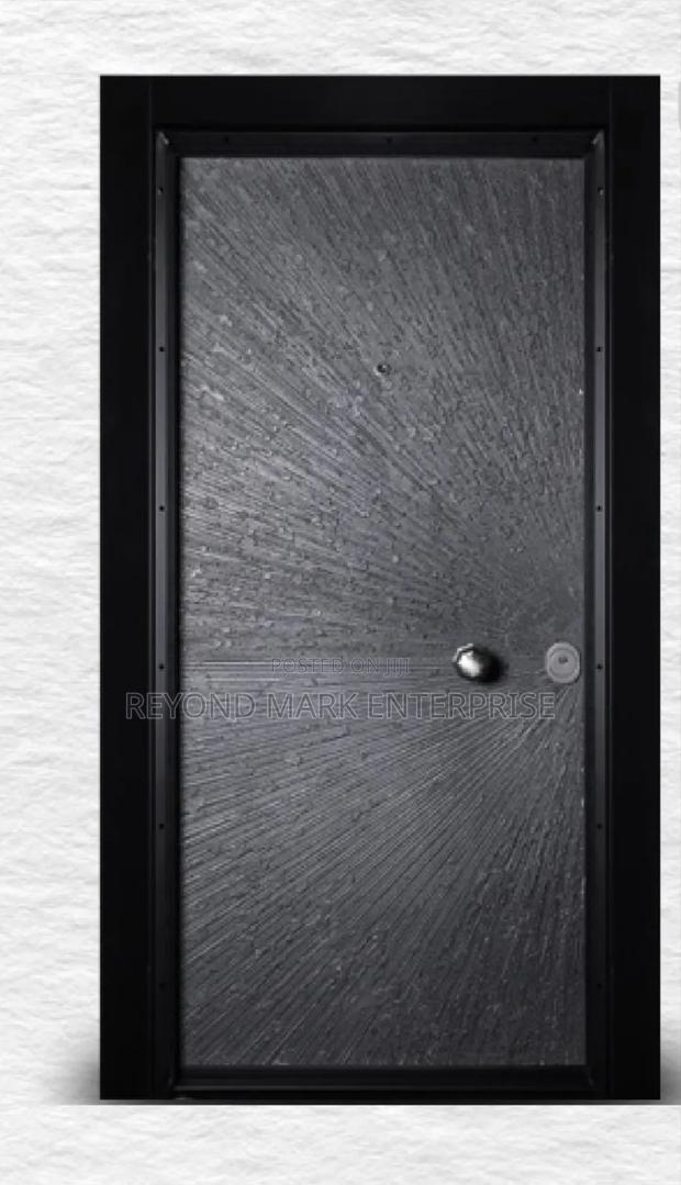 Very Luxury Security Door, Turkish Security Door Ston Finish · Photo 1