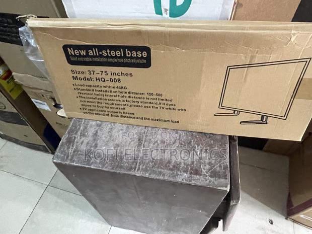 Duty Study Design Hq-008 37-75 Adjustable Pedestal Tv Stand · Photo 1