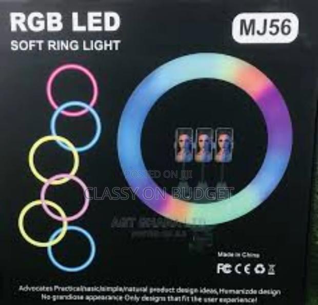 Rgb 22 Inches Ringlight With Tripod Stand · Photo 2