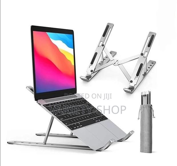 Foldable Adjustable Aluminum Laptop Stand With Pouch · Photo 1