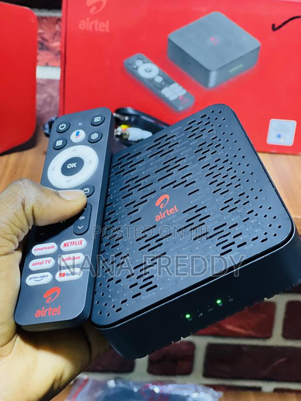 Airtel Android Smart Tv Box + Router Combination(Universal · Photo 2