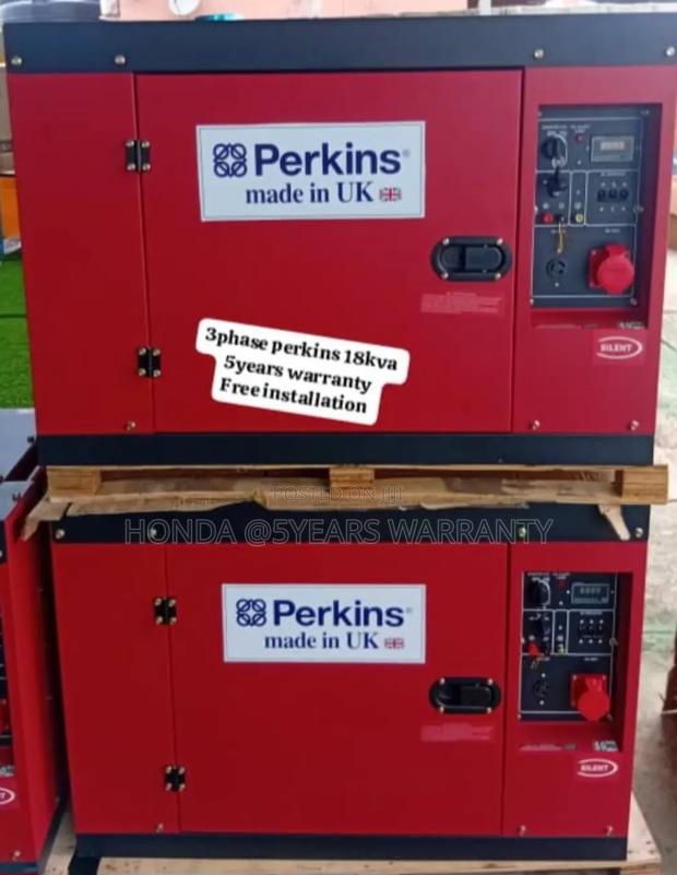 Bright Energy Ideas 3phase Perkins 18kva 20000watt Generator · Photo 1