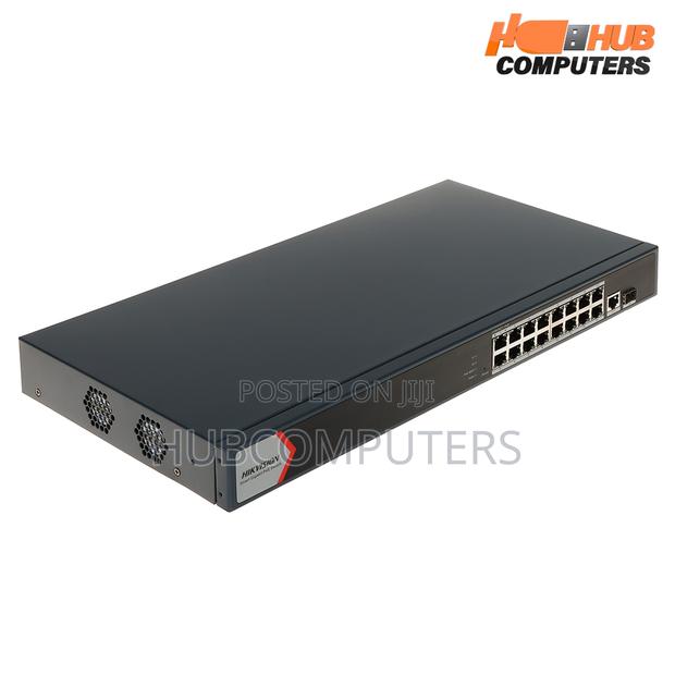 Hikvision Ds-3e1518p-El/M Poe Gigabit 16 Ports Manged Switch · Photo 3