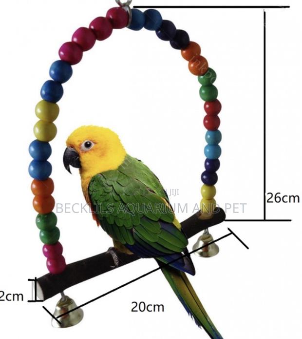 Wood Swing Parrot Toys · Photo 3