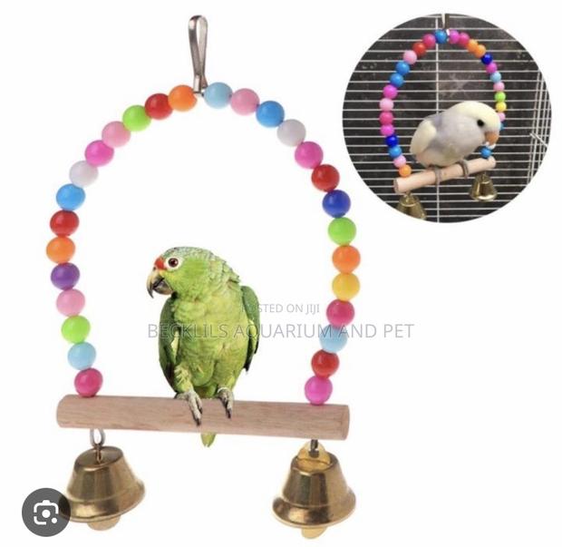 Wood Swing Parrot Toys · Photo 2