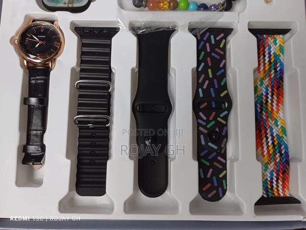 I-520 Mini Smart Watch, Quartz Watch, Bracelet, Chain- Black · Photo 8