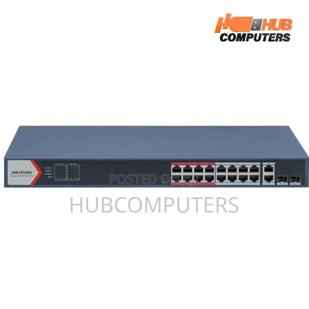 Hikvision Ds-3e1526p-El Poe Gigabit 24 Ports Manged Switch · Photo 2