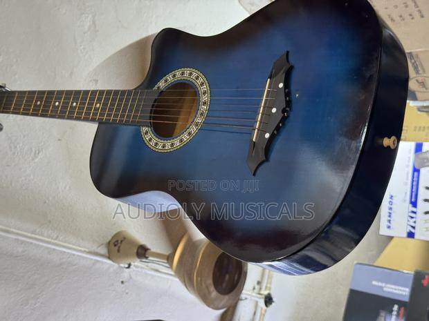 Acoustic Guitar Blue · Photo 1