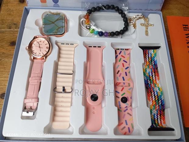I-520 Mini Smartwatch, Quartz Watch, Bracelet, Chain- Pink · Photo 3