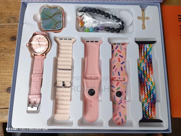I-520 Mini Smartwatch, Quartz Watch, Bracelet, Chain- Pink · Photo 5