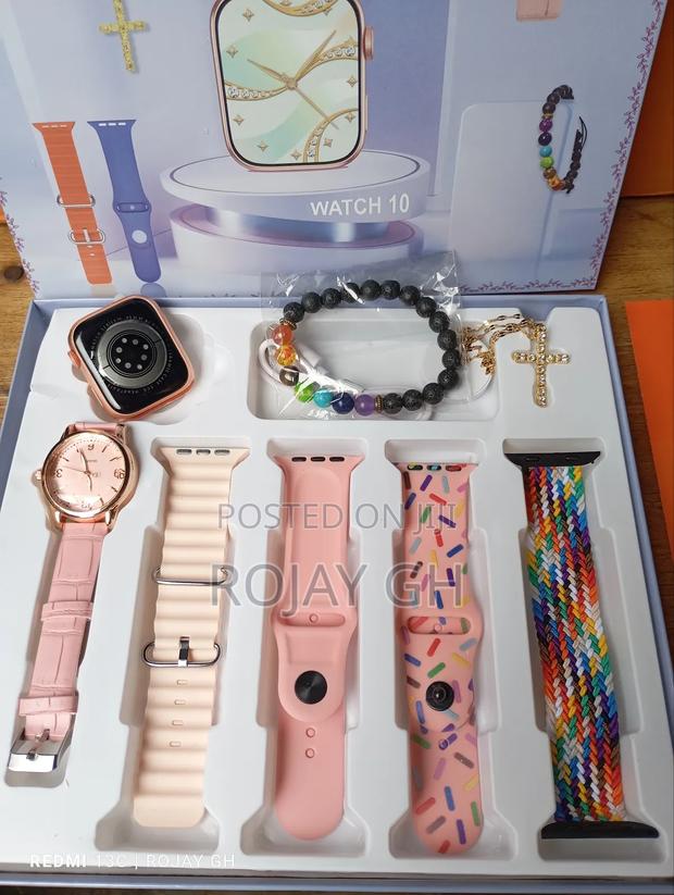 I-520 Mini Smartwatch, Quartz Watch, Bracelet, Chain- Pink · Photo 7
