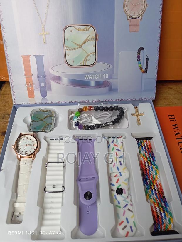 I-520 Mini Smart Watch, Quartz Watch, Bracelet, Chain- White · Photo 2