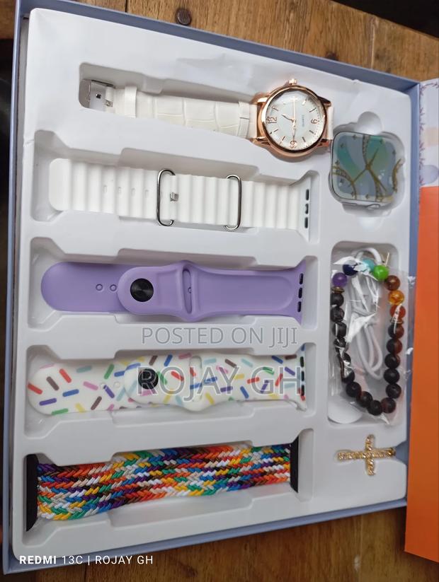 I-520 Mini Smart Watch, Quartz Watch, Bracelet, Chain- White · Photo 7