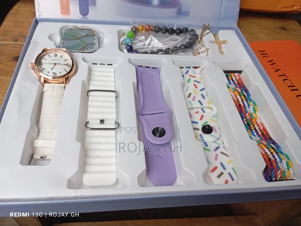 I-520 Mini Smart Watch, Quartz Watch, Bracelet, Chain- White · Photo 5