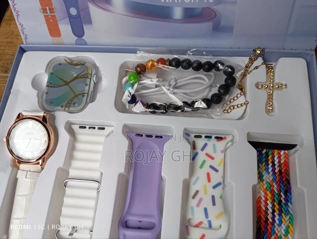 I-520 Mini Smart Watch, Quartz Watch, Bracelet, Chain- White · Photo 8