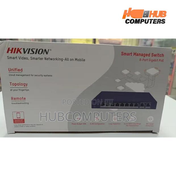 Hikvision (Ds-3e1510p-El) Poe Gigabit 8 Ports Manged Switch · Photo 1